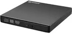 SANDBERG USB Mini DVD Burner SlimLine schwarz, USB 2.0