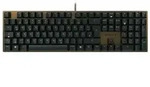 CHERRY KC 200 MX mechanisches Keyboard Schwarz-Bronze MX2A Brown Switches, DE-Layout