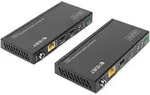DIGITUS HDBaseT HDMI Extender Set, 150 m 4K/60Hz, 18 Gbps, YUV 4:4:4, HDR