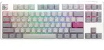 DUCKY One 3 TKL, Mist Grey, PBT, LEDs RGB, MX RGB ERGO CLEAR, USB, DE
