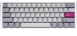 DUCKY One 3 Mini, Mist Grey, PBT, LEDs RGB, MX RGB ERGO CLEAR, USB, DE