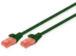 DIGITUS CAT 6 U-UTP Patchkabel, 1 m, Gr&uuml;n m, Farbe Gr&uuml;n
