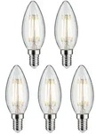 PAULMANN LED 5er Pack Kerze 470lm 2700K klar