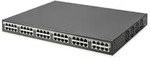 DIGITUS 10G Ethernet 24-Port PoE+ Injektor 24 Ports Eingang, 24 Ports Ausgang+ PoE
