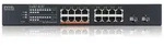 ZYXEL XMG-1915-18EP Rackmount 2.5G Smart Switch, 16x RJ-45, 2x SFP+, 180W PoE++