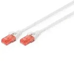 DIGITUS CAT 6 U-UTP Patchkabel, 1 m, Wei&szlig; m, Farbe Wei&szlig;