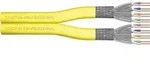 DIGITUS CAT 7A S-FTP Installationskabel, 1500 MHz Dca (EN 50575), AWG 22/1, 100 m