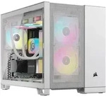 CORSAIR 2500D Airflow, wei&szlig;, Glasfenster