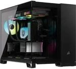 CORSAIR 2500X RGB, schwarz, Glasfenster