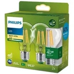 PHILIPS LED CLA 40W A60 E27 2700K CL UE 2PF/SRT, Doppelpack