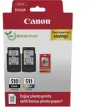 CANON Tinte PG-510/CL-511 schwarz/dreifarbig