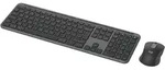LOGITECH MK950 Signature Slim Combo Graphite, Logi Bolt, USB/Bluetooth, US