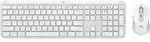 LOGITECH MK950 Signature Slim Combo Off-White, Logi Bolt, USB/Bluetooth, ND