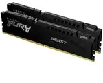 KINGSTON FURY Beast schwarz DIMM Kit 32GB, DDR5-6000, CL30-36-36, on-die ECC