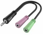 HAMA 200352 3,5-mm-Klinken-Adapter auf 3