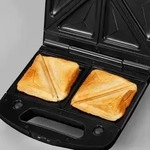 SEVERIN SA 2968 Sandwich-Toaster, 3 Platten (Sandwich + Waffel + Grillp.),