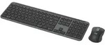 LOGITECH MK950 Signature Slim Combo Graphite, Logi Bolt, USB/Bluetooth, FR