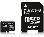 TRANSCEND microSDHC Kit 32GB, UHS-I