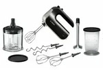BOSCH Handmixer-Set MFQ4885DE edelstahl/schwarz 575W