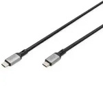 DIGITUS USB 4.0 Verbindungskabel, TypC St/St 40GB, 240W, 1m PP braid 8K@60Hz, PD3.1,