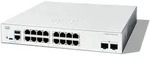 CISCO Catalyst 1200 Rackmount Gigabit Managed Switch, 16x RJ-45, 2x SFP