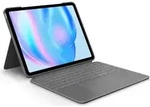 LOGITECH Combo Touch, KeyboardDock f&uuml;r Apple iPad Air 13" (M2) 2024, grau, DE
