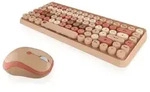 KEYSONIC KSKM-5200M-RF Wireless Mini Keyboard & Mouse Set