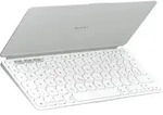 LOGITECH Keys-To-Go 2, Hellgrau, Bluetooth, DE