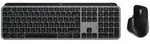 LOGITECH MX Keys S Combo for Mac, Space Gray, schwarz/grau, Logi Bolt, USB/Bluetooth,