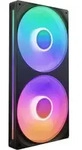 NZXT F Series F280 RGB Core Single-Frame Fan Unit, Matte Black, schwarz,
