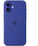 APPLE Silikon Case mit MagSafe f&uuml;r iPhone 16 Plus ultramarin