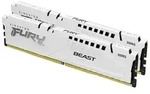 KINGSTON FURY Beast wei&szlig; DIMM Kit 32GB, DDR5-6000, CL36-44-44, on-die ECC