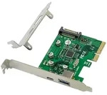 CONCEPTRONIC 1x USB-C 3.1, 1x USB-A 3.1, PCIe 3.0 x4