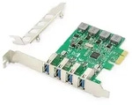 DIGITUS USB PCI Express Add-On Karte USB3.0, 4-port