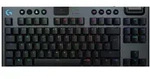 LOGITECH G915 X Lightspeed TKL, schwarz, LEDs RGB, GL CLICKY, USB/Bluetooth, DE