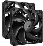 CORSAIR RX Series iCUE LINK RX140 PWM, schwarz, LED-Steuerung, 140mm, 2er-Pack