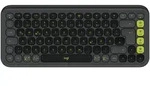 LOGITECH POP Icon Keys, Graphite & Green, Logi Bolt, USB/Bluetooth, DE
