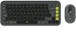 LOGITECH POP Icon Combo, Graphite & Green, Logi Bolt, USB/Bluetooth, US
