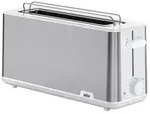 BRAUN HT 1610 WH PurShine Langschlitz-Toaster