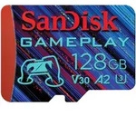 SANDISK Gameplay R190/W130 microSDXC 128GB, UHS-I U3, A2, Class 10