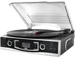 SOUNDMASTER Stereo Plattenspieler mit DAB+ Radio, USB und Encoding