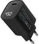 INLINE USB PD Netzteil, GaN Ladeger&auml;t, 1-Port, USB-C, 45W, mit Display