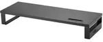 EQUIP ERGO Desktop-Monitor-St&auml;nder mit USB-Hub, schwarz