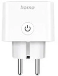 HAMA Smarte WLAN-Steckdose, Matter, sprach-/appgesteuert, Strommessger&auml;t, 3.680W
