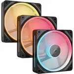 CORSAIR iCUE Link LX120-R RGB Starter Kit, schwarz, LED-Steuerung, 120mm, 3er-Pack