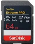 SANDISK Extreme PRO R300/W300 SDXC 64GB, UHS-II U3, Class 10