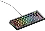 GLORIOUS GMMK 3, Barebone Tastatur, 75%, schwarz, ISO