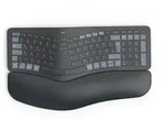 HAMA Multi-Device-Tastatur "WK-900 Ergo", kabellos, geteilt,