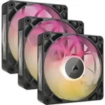 CORSAIR iCUE LINK RX120 Max RGB Starter Kit, schwarz, LED-Steuerung, 120mm, 3er-Pack