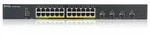ZYXEL XGS1935 Rackmount Gigabit Managed Switch, 24x RJ-45, 4x SFP+, 375W PoE+